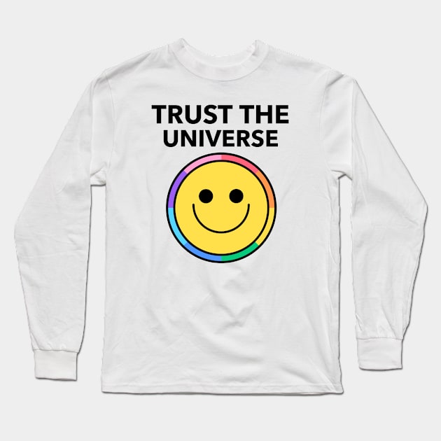 Trust The Universe Long Sleeve T-Shirt by Jitesh Kundra